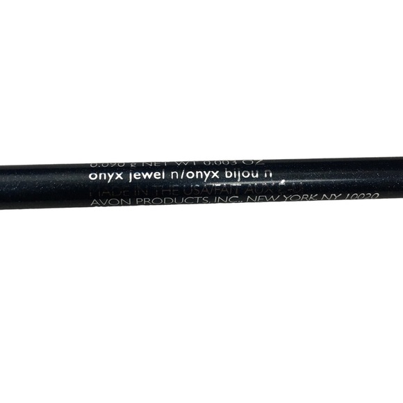 AVON Color Feeling Fine Ultra Thin Eye Liner Shade Onyx Jewel Black - Picture 5 of 12